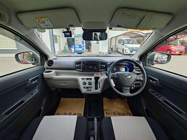 ミライース ６６０　Ｘ　ＳＡＩＩＩ　ＣＤ＋ラジオ　ＥＴＣ　ＬＥＤ　スマアシ　１オーナー　衝突回避支援ブレーキ機能　レーンキープアシスト　ＥＴＣ車載器　運転席助手席エアバック　点検記録簿付　１オーナー　ＬＥＤライト　キーレスキー　パワーウインドウ　エアコン　パワステ　ＡＢＳ　エアバック（3枚目）