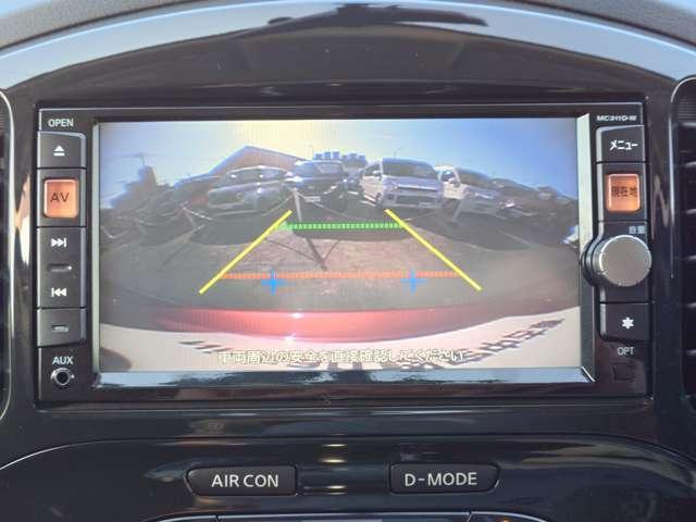 ジューク １．５　１５ＲＸ　アーバンセレクション　ナビ＋Ｂカメラ　ＥＴＣ　キセノン　Ａ／Ｗ　Ｒスポ　ワンセグ　バックビューモニター　インテリキ－　キーレス　記録簿　盗難防止装置　パワーウインドウ　メモリナビ　助手席エアバック　パワステ　アルミホイール　ナビ＆ＴＶ　ＥＴＣ　運転席エアバッグ　ＡＢＳ（5枚目）