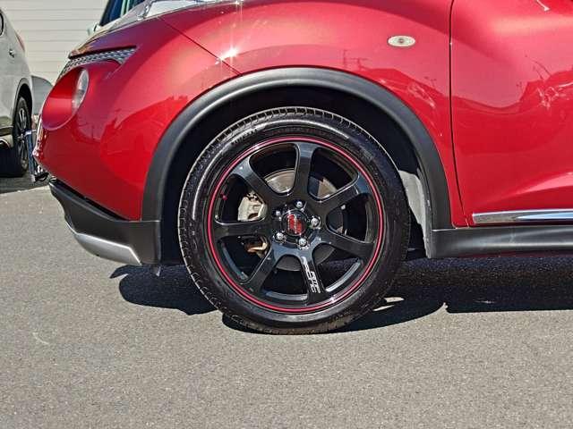 ジューク １．５　１５ＲＸ　アーバンセレクション　ナビ＋Ｂカメラ　ＥＴＣ　キセノン　Ａ／Ｗ　Ｒスポ　ワンセグ　バックビューモニター　インテリキ－　キーレス　記録簿　盗難防止装置　パワーウインドウ　メモリナビ　助手席エアバック　パワステ　アルミホイール　ナビ＆ＴＶ　ＥＴＣ　運転席エアバッグ　ＡＢＳ（10枚目）