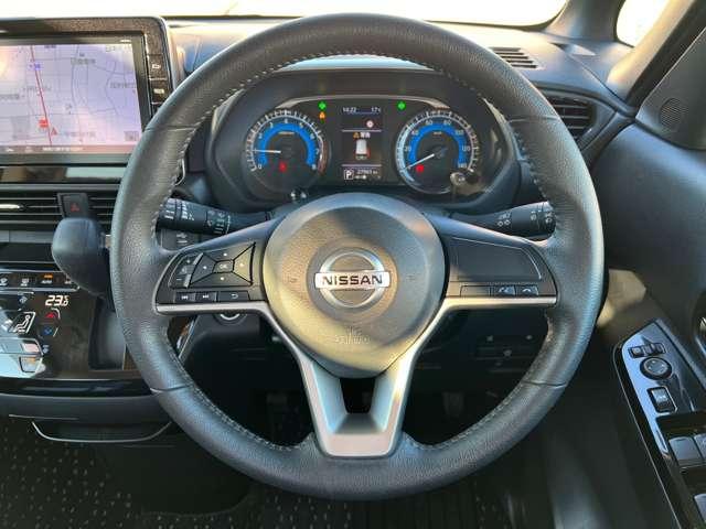 ルークス HSーGターボ ナビ+AVM+ETC+Dレコ 1オーナー 両側スライド片側電動ドア 助手席エアバッグ アイドリングストップ機能 インテリキ- 1オーナー レーンキープ LEDヘッドランプ ETC 点検記録簿 ドライブレコーダー キーフリー アルミホイール(9枚目)