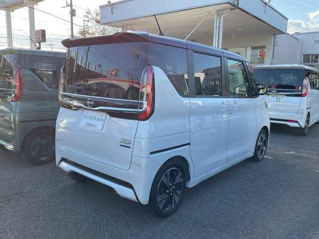 ルークス ６６０　ハイウェイスターＧターボ　プロパイロットエディション　弊社展示試乗車　メモリーナビ　アラウンドビューモニター　フロント＆車室内ドラレコ　ＥＴＣ２．０　ＳＯＳコール　両側オートスライドドア　リヤシーリングファン　ＬＥＤオートライト　ＬＥＤフォグランプ（2枚目）