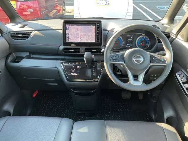 ルークス ６６０　ハイウェイスターＧターボ　プロパイロットエディション　弊社展示試乗車　メモリーナビ　アラウンドビューモニター　フロント＆車室内ドラレコ　ＥＴＣ２．０　ＳＯＳコール　両側オートスライドドア　リヤシーリングファン　ＬＥＤオートライト　ＬＥＤフォグランプ（3枚目）