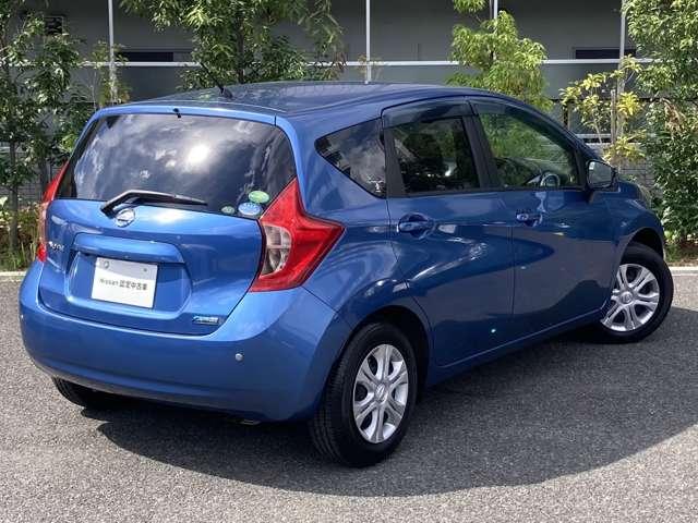 ノート Ｘ　ＤＩＧ－Ｓ　Ｖセレ＋セーフティ　走行４６５４６キロ　１オーナー弊社ユーザー車両　衝突被害軽減ブレーキ　日産純正ＤＶＤ再生カーナビ　バックカメラ　ＥＴＣ　ドラレコ　オートエアコン　スマートキー※お問合わせへの返信は営業時間内の対応となります（火／水曜休）（2枚目）