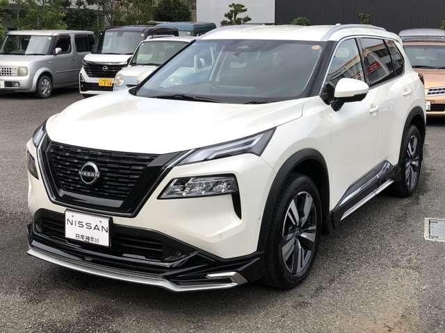 エクストレイル Ｇ　ｅ－４ＯＲＣＥ　走行３２５８キロ　元日産神奈川展示試乗車　【ＡＷＩＮ製エアロ３点装着車】プロパイロット　カーナビ　アラウンドビューモニター　ＥＴＣ２．０　車内撮影用カメラ付きドラレコ　パワーシート※お問合わせへの回答は営業日（火／水曜休）のみの返信となります（63枚目）