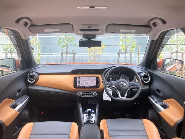 キックス Ｘ　ツートーンインテリアＥＤ　１オーナー弊社ユーザー様下取車　車検整備付き　プロパイロット　前席シートヒーター　ＤＶＤ再生カーナビ　アラウンドビューモニター　ＥＴＣ　後方撮影用カメラ付ドラレコ　ＬＥＤ※お問合わせへの回答は営業日（火／水曜休）のみの返信となります（36枚目）