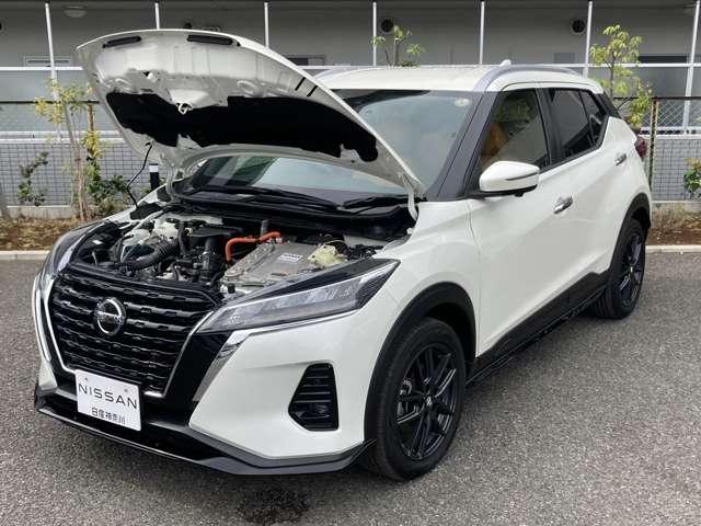 キックス Ｘ　ツートーンインテリアＥＤ　弊社下取車　走行５０４９２キロ　車検整備付き　プロパイロット　前席シートヒーター　ＤＶＤ再生カーナビ　アラウンドビューモニター　ＥＴＣ２．０　後方撮影用カメラ付きドラレコ※お問合わせへの回答は営業日（火／水曜休）のみの返信となります（67枚目）