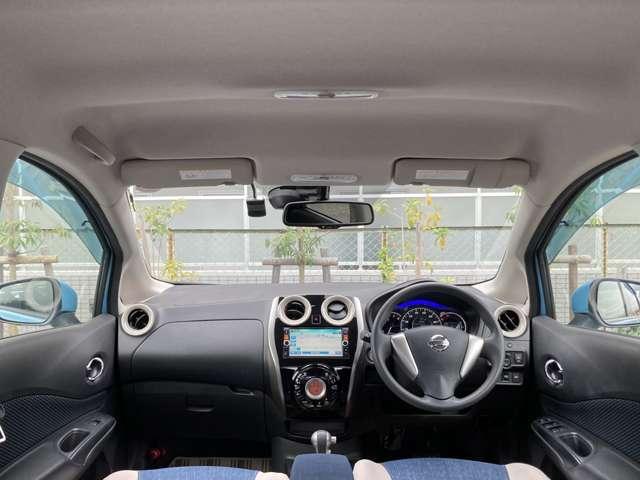 ノート X DIG-S1オーナー弊社ユーザー下取車走行35989キロ 車体色:ソニックブルーTPM DVD再生カーナビ アラウンドビューモニター ETC ドラレコ 踏み間違い衝突防止アシスト オートエアコン ※お問合わせへの回答は営業日(火/水曜休)のみの返信となります(33枚目)