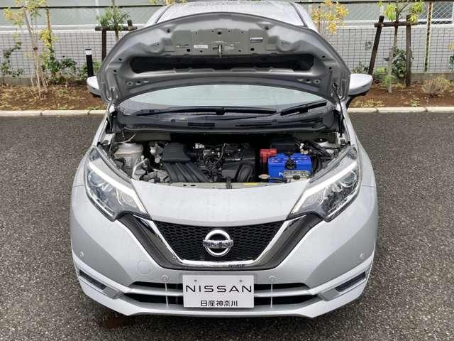 ノート X 走行31710キロ 1オーナー弊社ユーザー様お下取車 【車検整備付き】 踏み間違い衝突防止アシスト 日産純正フルセグ対応カーナビ アラウンドビューモニター 車線逸脱警報 インテリジェントキー ※お問合わせへの回答は営業日(火/水曜休)のみの返信となります(65枚目)