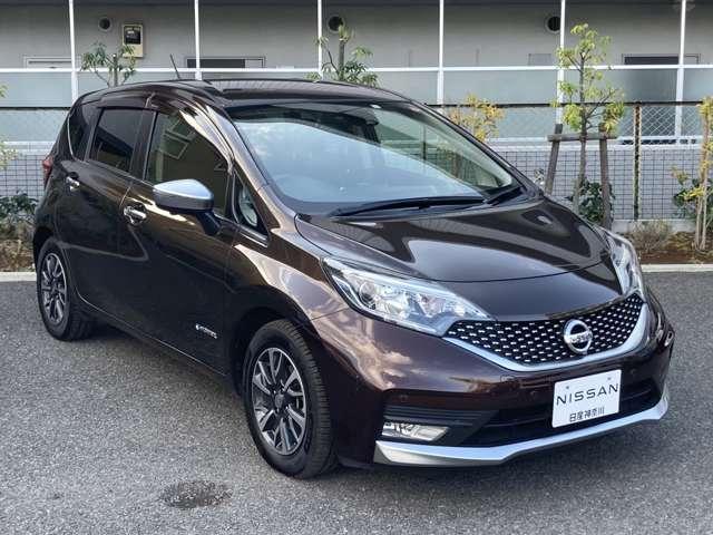 ノート ｅパワーＸ　モード・プレミア　１オーナー弊社ユーザー様下取車　車検整備付　ＬＥＤライト　ＤＶＤ再生カーナビ　アラウンドビューモニター　ＥＴＣ　踏み間違い衝突防止アシスト　後付け急加速抑制アシスト装着車※お問合わせへの回答は営業日（火／水曜休）のみの返信となります（46枚目）