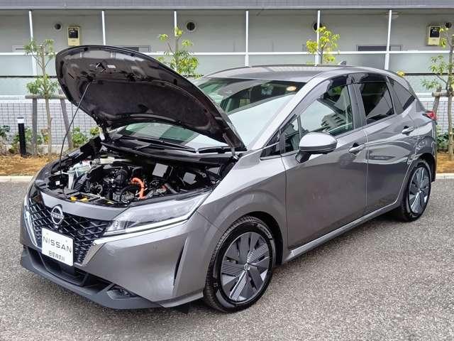 ノート Ｘ　車検／令和９年８月３０日　１オーナー弊社ユーザー様下取車　プロパイロット　ＬＥＤライト　カーナビ　アラウンドビューモニター　ＥＴＣ２．０　ケンウッド製ドラレコ　ドアバイザー　メーカー新車保証継承　※お問合わせへの回答は営業日（火／水曜休）のみの返信となります（68枚目）