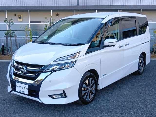 セレナ ハイウェイスターＶセレクション１オーナー弊社ユーザー様下取車　ＬＥＤ　プロパイロット　両側オートスライドドア　後席モニター　ブルーレイ再生カーナビ　アラウンドビューモニター　ＥＴＣ２．０　ドラレコ　※お問合わせへの回答は営業日（火／水曜休）のみの返信となります（30枚目）