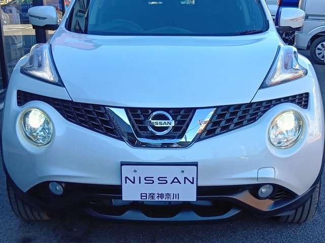 ジューク 15RX Vセレクション 1オーナー弊社ユーザー様お下取車 キセノンライト DVD再生カーナビ アラウンドビューモニター ETC2.0 ドラレコ 衝突被害軽減ブレーキ インテリジェントキー 『年末年始のご案内 12月27日から新年3日まで休業いたします』(6枚目)