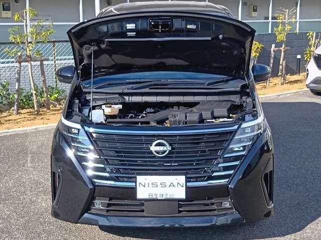 セレナ ハイウェイスターV『日産神奈川新車店舗での、展示車でした』 走行151キロ(禁煙車) プロパイロット セレナ純正カーナビ アラウンドビューモニター ETC2.0 ドラレコ メーカー新車保証継承 『年末年始のご案内 12月27日から新年3日まで休業いたします』(14枚目)