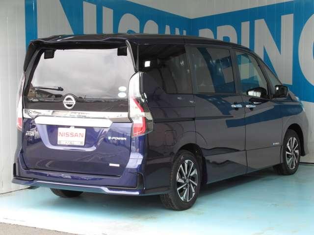 e-パワー ハイウェイスターV 【当社展示試乗車でした 新車保証、継承致します】 プロパイロット搭載 衝突被害軽減ブレーキ 踏み間違い衝突防止アシスト アラウンドビューモニター ブルーレイ再生カーナビ ETC2.0 ドラレコ(2枚目)