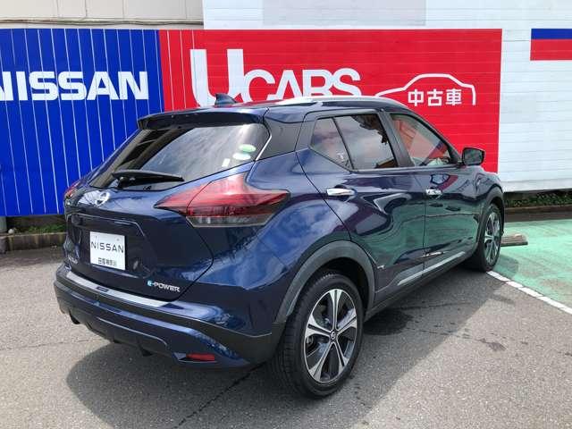 キックス Ｘ　１．２　Ｘ　（ｅ－ＰＯＷＥＲ）　純正メモリーナビ　アラウンドビューモニター　衝突軽減Ｂ　ＡＡＣ　ワンオーナー車　追従クルーズ　ＬＥＤヘッドライト　ドラレコ　ＥＴＣ　整備記録簿有　アルミ（2枚目）