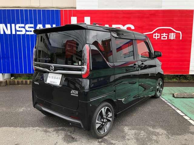 ルークス ハイウェイスターＧタボアバンクロムプロパイロットＥＤ　６６０　ハイウェイスターＧターボ　アーバンクロム　プロパイロット　エディション　純正メモリーナビ　アラウンドビューモニター　軽減ブレーキ　ＬＥＤヘッドライト　ＥＴＣ　　スマートキー　ワンオーナー（2枚目）