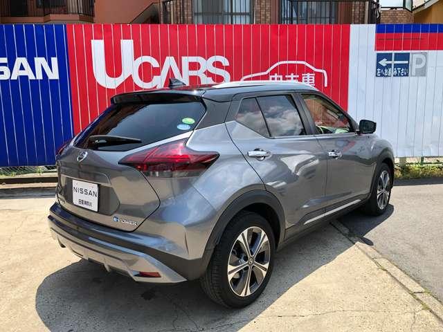 キックス Ｘ　１．２　Ｘ　（ｅ－ＰＯＷＥＲ）　衝突軽減Ｂ　スマートキー　ワンオーナー車　ＬＥＤヘッドライト　レーンキープアシスト　ドラレコ　ＥＴＣ２．０　メモリ－ナビ　整備記録簿有　アルミ　アラウンドビューモニター（2枚目）