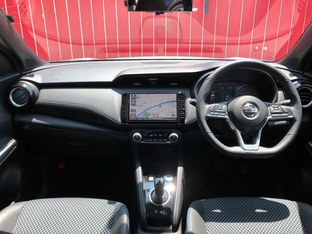 キックス Ｘ　１．２　Ｘ　（ｅ－ＰＯＷＥＲ）　衝突軽減Ｂ　スマートキー　ワンオーナー車　ＬＥＤヘッドライト　レーンキープアシスト　ドラレコ　ＥＴＣ２．０　メモリ－ナビ　整備記録簿有　アルミ　アラウンドビューモニター（4枚目）