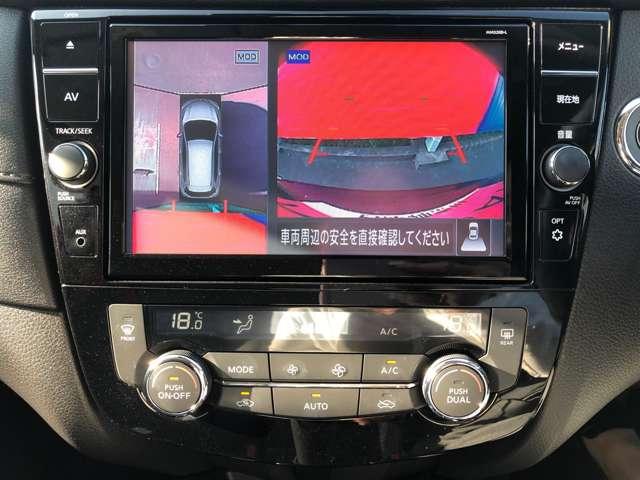 エクストレイル ２０Ｘｉ　Ｖセレクション　切替４ＷＤ　インテリジェントエマージェンシーブレーキ　３６０°カメラ　ＬＤＷ　１オナ　レーダークルーズ　ＬＥＤヘッド　アルミホイール　ＥＴＣ　インテリジェントキー　ドラレコ　ＡＢＳ　ナビＴＶ（7枚目）