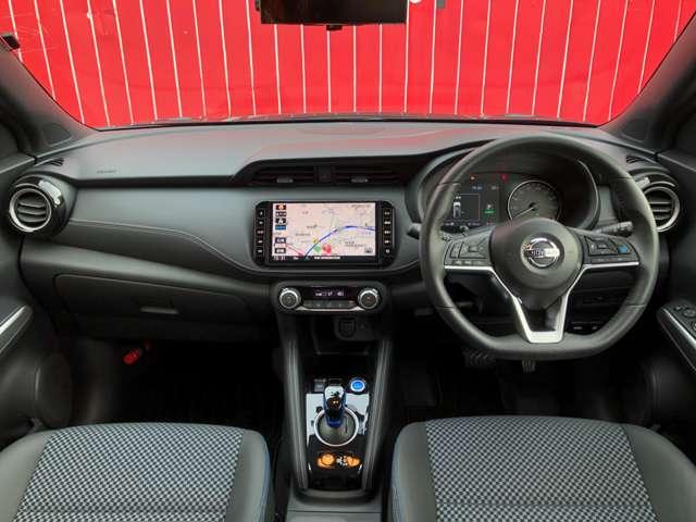 キックス Ｘ　ワンオ－ナ－車　プロパイロット　スマートキー　ＬＥＤヘッドライト　レーンアシスト　パワーステアリング　ドライブレコーダー　ＥＴＣ２・０　整備記録簿有　純正メモリーナビ　アルミホイール（3枚目）