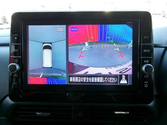 ルークス ６６０　ハイウェイスターＧターボ　ワンオーナー純正メモリーナビアラウンドビ　助手席エアバッグ　アイドリングストップ機能　両側電動スライドドア　インテリキ－　１オーナー　ＬＥＤヘッドランプ　点検記録簿　バックモニター　キーフリー　アルミホイール　ＡＢＳ　パワーステアリング（3枚目）