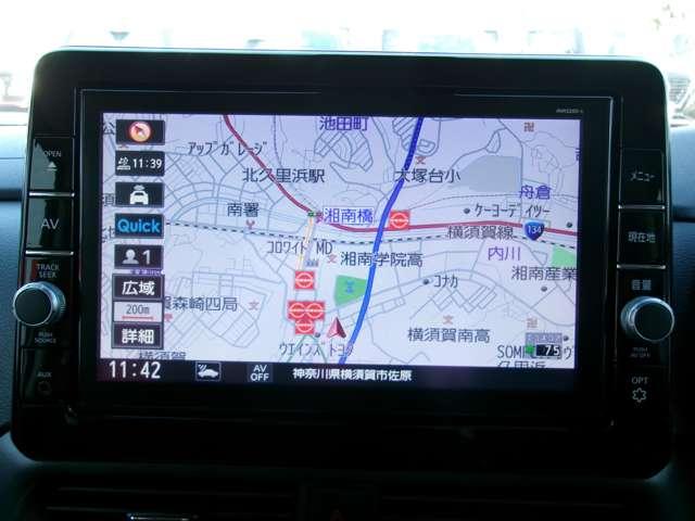 ルークス ６６０　ハイウェイスターＸ　純正メモリーナビアラウンドビューモニター　衝突被害軽減ブレ－キ　マルチビューカメラ　テレビ　ＥＴＣ　ＬＥＤ　スマートキー　パワーウィンドウ　ワンオーナー　カーテンエアバック　ドライブレコーダー　バックカメラ　記録簿　パワステ　オートエアコン（3枚目）