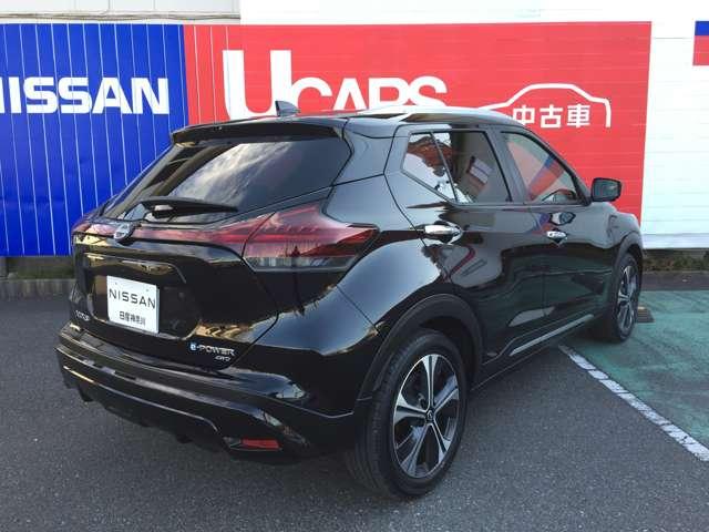 キックス Ｘ　ＦＯＵＲ　１．２　Ｘ　ＦＯＵＲ　（ｅ－ＰＯＷＥＲ）　４ＷＤ　純正メモリーナビ　アラウンドビューモニター　ＬＥＤライト　踏み間違い防止　ＥＴＣ　車線逸脱警報　インテリキー　オートエアコン　４ＷＤ　アルミホイール（2枚目）