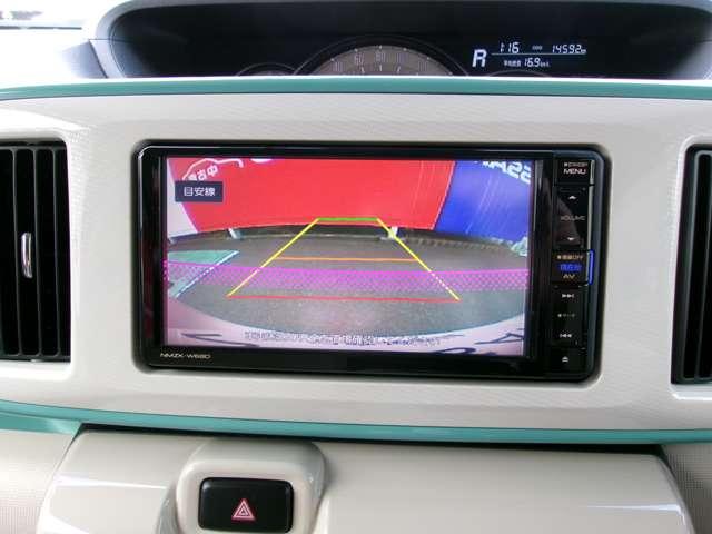 ムーヴキャンバス ６６０　Ｇ　メイクアップ　ＳＡＩＩＩ　２オーナーダイハツ純正ナビゲーションバッ　衝突軽減ブレーキ　インテリキー　Ｗ電動ドア　ＬＥＤヘッド　ナビＴＶ　キーフリーシステム　バックカメラ　オートエアコン　ドラレコ　記録簿　パワーステアリング　ワンセグＴＶ　エアバッグ　ＡＢＳ（4枚目）