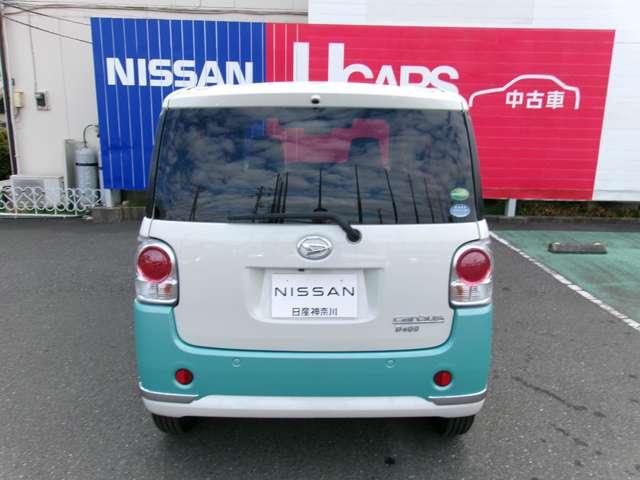 ムーヴキャンバス ６６０　Ｇ　メイクアップ　ＳＡＩＩＩ　２オーナーダイハツ純正ナビゲーションバッ　衝突軽減ブレーキ　インテリキー　Ｗ電動ドア　ＬＥＤヘッド　ナビＴＶ　キーフリーシステム　バックカメラ　オートエアコン　ドラレコ　記録簿　パワーステアリング　ワンセグＴＶ　エアバッグ　ＡＢＳ（9枚目）