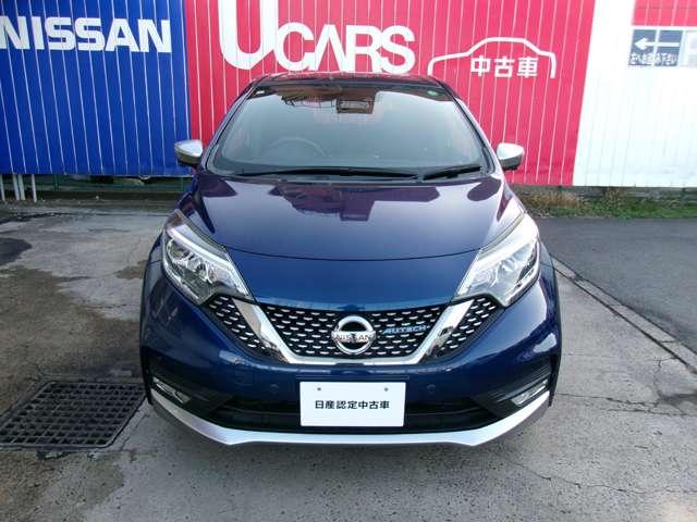 ノート e-パワーオーテック 衝突軽減ブレーキ レーンアシスト ドラレコ パワーステアリング 記録簿 LEDヘッドライト エアバッグ アラウンドビューモニター スマートキー ETC2.0 アルミホイール クルーズコントロール(6枚目)