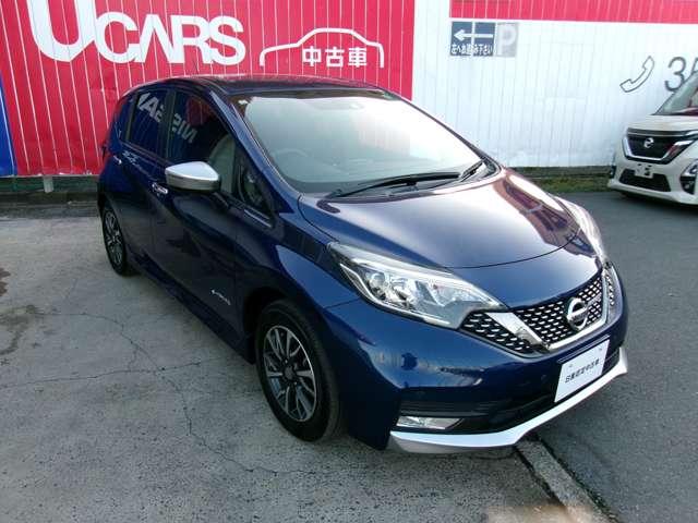 ノート e-パワーオーテック 衝突軽減ブレーキ レーンアシスト ドラレコ パワーステアリング 記録簿 LEDヘッドライト エアバッグ アラウンドビューモニター スマートキー ETC2.0 アルミホイール クルーズコントロール(7枚目)