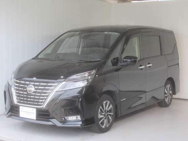 セレナ ２．０　ハイウェイスター　Ｖ　アラウンドビュ－　アルミ　衝突被害軽減　ＬＤＰ　エアバッグ　両側オートスライドドア　ＬＥＤライト　インテリジェントキー　点検記録簿　サイドカメラ　メモリーナビ　アダプティブクルーズコントロール　ＡＢＳ（8枚目）