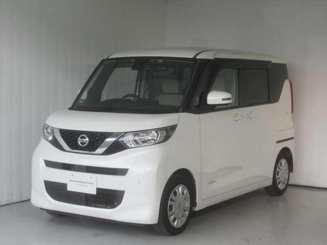 ルークス ６６０　Ｘ　アラモニ　前後衝突軽減ブレーキ　ワンオーナー車　車線逸脱防止　ＥＴＣ　スマートキー　定期点検記録簿　キーフリー　ｉ－ｓｔｏｐ　フルオートエアコン　パワーウインドウ　バックカメラ　盗難防止　Ｗエアバック（2枚目）