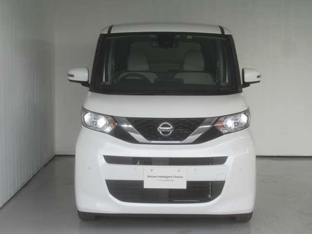 ルークス ６６０　Ｘ　アラモニ　前後衝突軽減ブレーキ　ワンオーナー車　車線逸脱防止　ＥＴＣ　スマートキー　定期点検記録簿　キーフリー　ｉ－ｓｔｏｐ　フルオートエアコン　パワーウインドウ　バックカメラ　盗難防止　Ｗエアバック（3枚目）