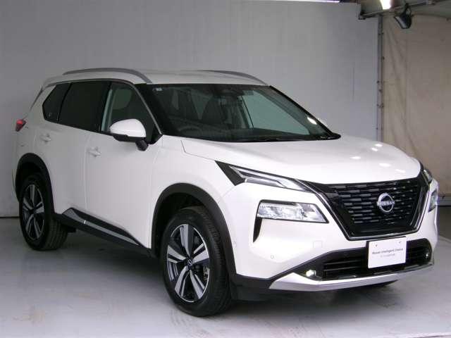 エクストレイル 1.5 G e-4ORCE 4WD 試乗車 1オーナー パークアシスト 禁煙 LEDヘッドランプ ナビTV スマートキー レーダークルーズ LKA キーフリー ETC 4WD アルミホイール メモリーナビ 記録簿 ドライブレコーダー(3枚目)