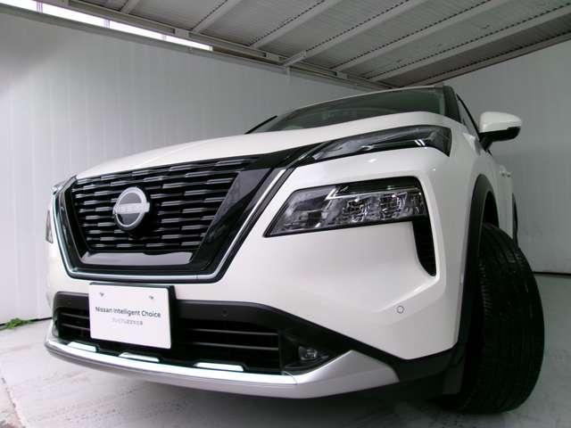 エクストレイル 1.5 G e-4ORCE 4WD 試乗車 1オーナー パークアシスト 禁煙 LEDヘッドランプ ナビTV スマートキー レーダークルーズ LKA キーフリー ETC 4WD アルミホイール メモリーナビ 記録簿 ドライブレコーダー(5枚目)