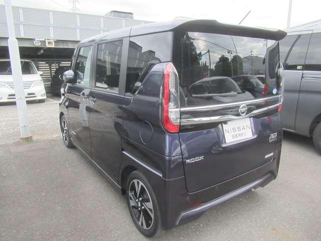 ルークス ６６０　ハイウェイスターＧターボ　アラウンドビューモニター　両側スライド片側電動ドア　助手席エアバッグ　アイドリングストップ機能　インテリキ－　レーンキープ　ＬＥＤヘッドランプ　ＥＴＣ　点検記録簿　ドライブレコーダー　バックモニター　キーフリー　アルミホイール（6枚目）