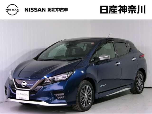 リーフ ＡＵＴＥＣＨ　アダプティブクルーズコントロール　ドライブレコーダー　バックモニター　全方位カメラ　ＬＥＤヘッドライト　インテリジェントキー　車線逸脱警報　オートエアコン　ＥＴＣ　メモリーナビ　ワンセグＴＶ　記録簿（2枚目）