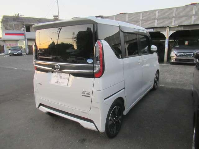 ルークス ６６０　ハイウェイスターＧターボ　助手席エアバッグ　アイドリングストップ機能　両側電動スライドドア　インテリキ－　１オーナー　レーンキープ　ＬＥＤヘッドランプ　ＥＴＣ　点検記録簿　レーダークルーズ　ドライブレコーダー　バックモニター（5枚目）