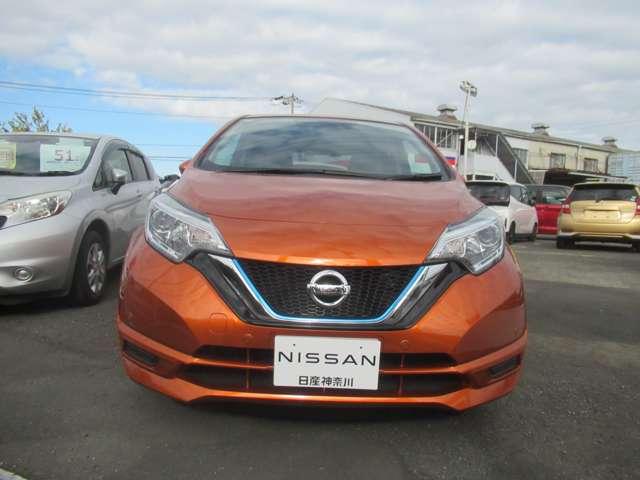 ノート 1.2 e-POWER X Vセレクション アラウンドカメラ ワンオ-ナ-車 運転席助手席エアバック エアバッグ 衝突被害軽減装置 LEDヘッドライト パワーウインドウ レーンアシスト ETC アルミホイール スマートキー ドラレコ Bカメラ(2枚目)