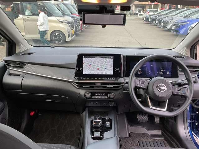 ノート １．２　Ｘ　弊社試乗使用社有車　ドライブレコーダー・　衝突被害軽減ブレ－キ　全方位カメラ　ＥＴＣ付　ＬＥＤヘッドライト　レーダークルーズ　レーンアシスト　インテリジェントキー　ワンオーナー　ドラレコ　アイドリングストップ　整備記録簿　盗難防止システム（3枚目）