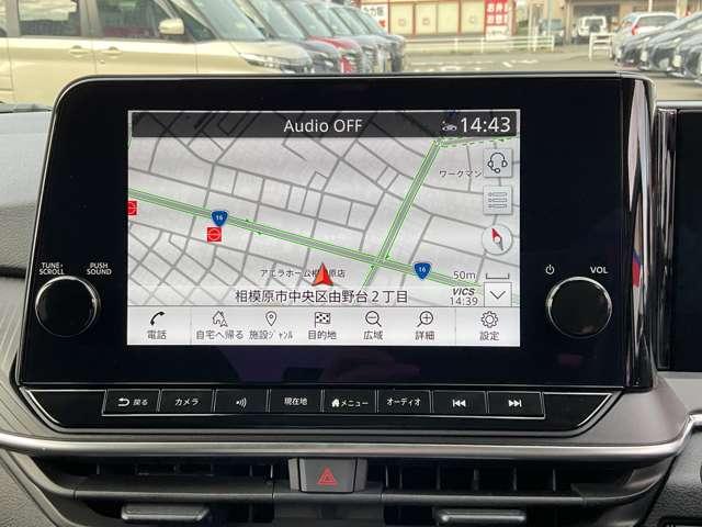 ノート １．２　Ｘ　弊社試乗使用社有車　ドライブレコーダー・　衝突被害軽減ブレ－キ　全方位カメラ　ＥＴＣ付　ＬＥＤヘッドライト　レーダークルーズ　レーンアシスト　インテリジェントキー　ワンオーナー　ドラレコ　アイドリングストップ　整備記録簿　盗難防止システム（8枚目）