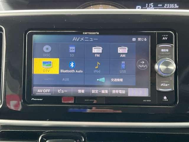 ムーヴキャンバス ６６０　Ｇ　メイクアップ　ＳＡＩＩＩ　カロッツェリアナビ　Ｗオートスライド　イ　衝突軽減ブレーキ　インテリキー　Ｗ電動ドア　ワンオーナー　盗難防止システム　ＥＴＣ　ナビＴＶ　キーフリーシステム　バックカメラ　レーンアシスト　オートエアコン　ドラレコ　記録簿　パワーステアリング（6枚目）
