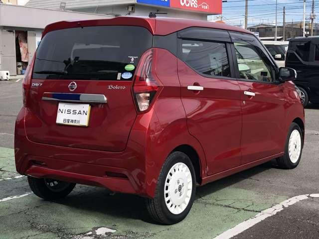 デイズ ６６０　ボレロ　ドライブレコーダー・日産メモリーナビ・ア　全周囲モニター　メモリーナビ　１オーナー　車線逸脱警報　ドライブレコーダー　フルオートエアコン　スマートキー　Ｗエアバック　アイドリングストップ　ＥＴＣ　衝突回避支援（2枚目）