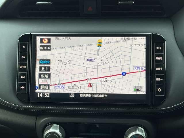 キックス １．２　Ｘ　ＦＯＵＲ　（ｅ－ＰＯＷＥＲ）　４ＷＤ　弊社試乗使用社有車　ナビＴＶ　ＬＥＤライト　踏み間違い防止　アラウンドビュ－　試乗車ＵＰ　ＥＴＣ　盗難防止システム　車線逸脱警報　インテリキー　バックモニター　ワンオーナー　オートエアコン　４ＷＤ　アイドリングストップ（8枚目）