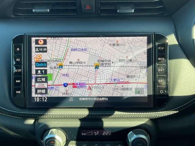 キックス １．２　Ｘ　ＦＯＵＲ　（ｅ－ＰＯＷＥＲ）　４ＷＤ　弊社試乗使用社有車　ナビＴＶ　ＬＥＤライト　踏み間違い防止　アラウンドビュ－　試乗車ＵＰ　ＥＴＣ　盗難防止システム　車線逸脱警報　インテリキー　バックモニター　ワンオーナー　オートエアコン　４ＷＤ　アイドリングストップ（8枚目）