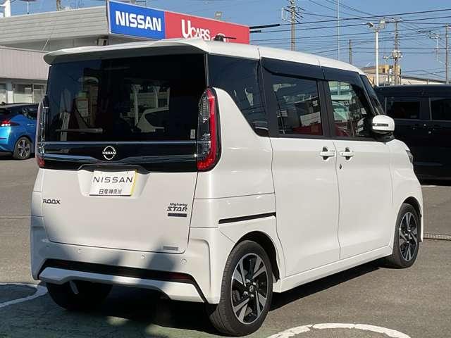 ルークス ６６０　ハイウェイスターＧターボ　日産メモリーナビ・アラウンドビューモニタ　両側スライド片側電動ドア　助手席エアバッグ　アイドリングストップ機能　インテリキ－　１オーナー　レーンキープ　ＬＥＤヘッドランプ　ＥＴＣ　点検記録簿　バックモニター　キーフリー　アルミホイール　ＡＢＳ（2枚目）