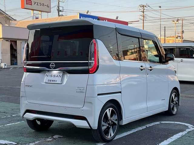 ルークス ６６０　ハイウェイスターＧターボ　プロパイロット　エディション　ドライブレコーダー・日産メモリーナビ・ア　両側パワードア　アラウンドビュ　プリクラッシュセーフティー　メモリナビ　アダプティブクルコン　レーンキープ　インテリキ－　ＥＴＣ　ＬＥＤヘッドライト　アイドリングストップ　ドライブレコーダー　ＡＣ（2枚目）