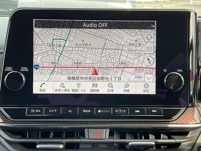 オーラ １．２　ＮＩＳＭＯ　弊社試乗使用社有車　カーテンエアバッグ　エマブレ　インテリキー　ＥＴＣ　ドラレコ　車線逸脱警報　ワンセグ　キーフリーシステム　ダブルエアバック　定期点検記録簿　アルミホイール　運転席エアバッグ　メモリーナビ　試乗車（8枚目）