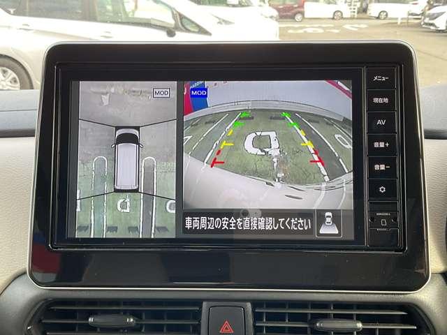 ルークス X ドライブレコーダー・日産メモリーナビ・アラウンドビューモ ニター・ビルトインETC2.0車載器・電動両側スライドドア・アイドリングストップ・プラスチックバイザー・プライバシーガラス・ヘッドライトレベライザー・被害軽減ブレーキ・踏み間違い防止・横滑り防止装置(8枚目)